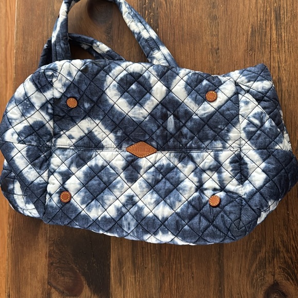 MZ Wallace Medium Blue Tie Dyed Tote - Picture 10 of 10